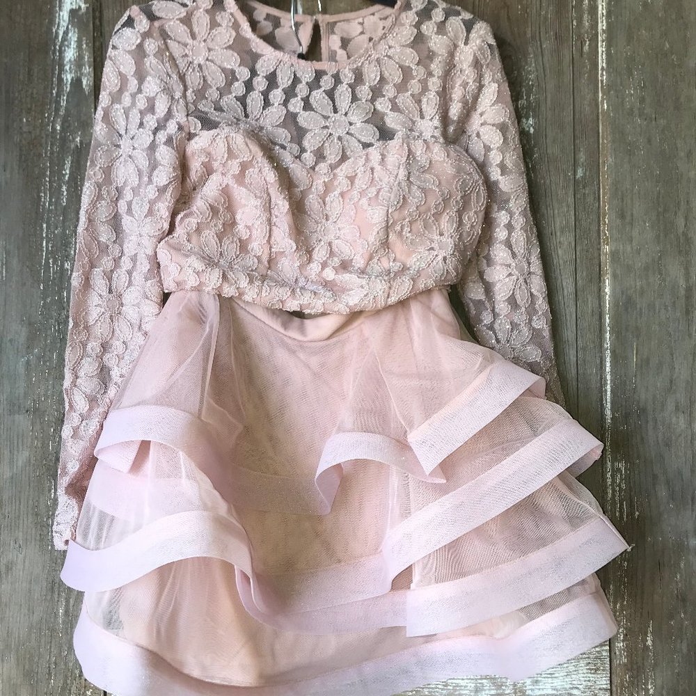 Rose Gold Homecoming dress
